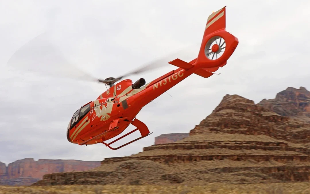 Helicopter at Grand Canyon West