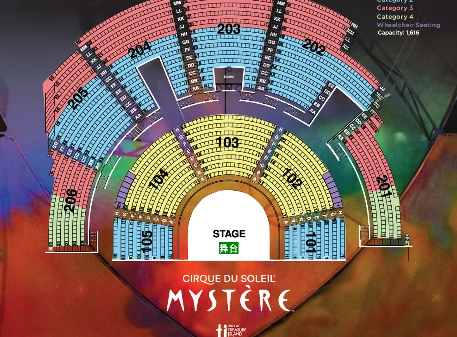 Mystere – Seat Map with Categories