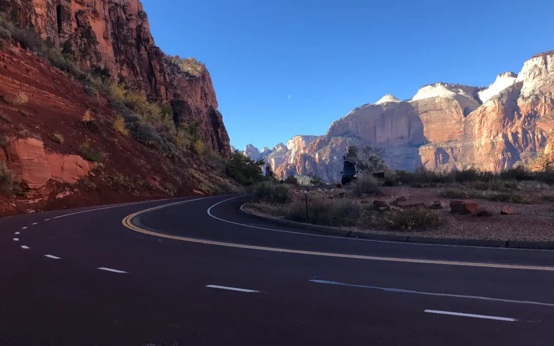 Zion National Park – on the road