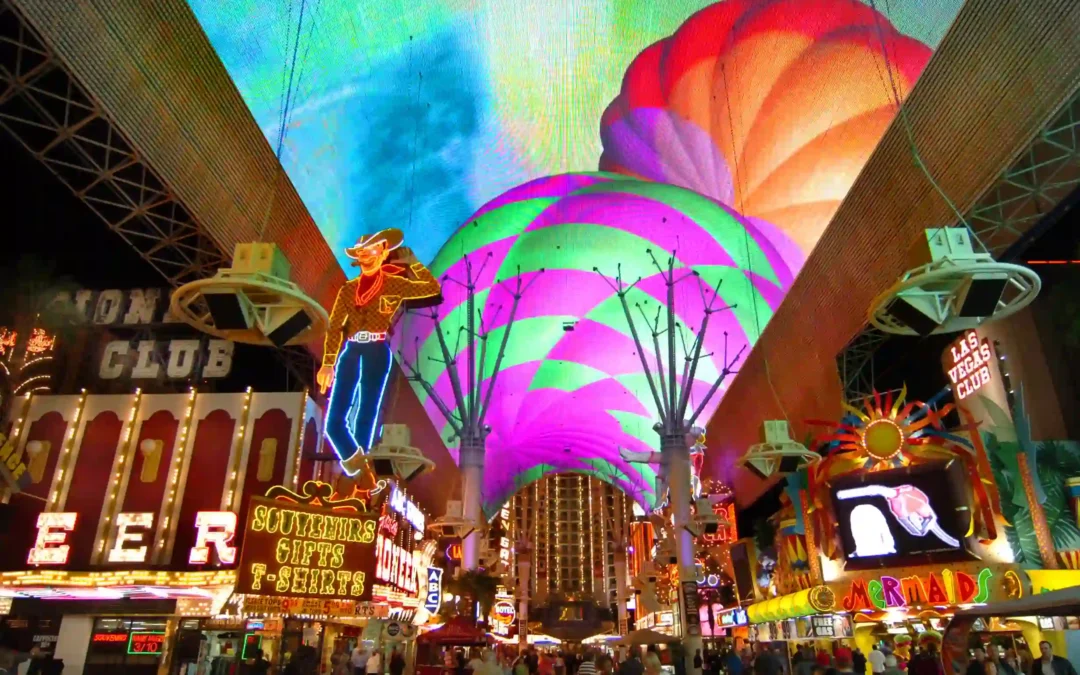 Fremont Experience in Las Vegas Downtown